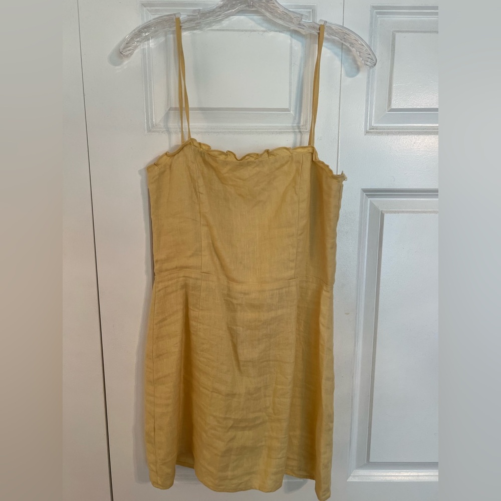 Reformation Ava Linen Dress - Picture 3 of 7